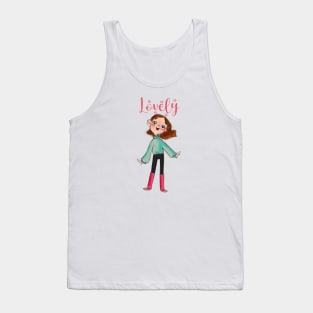 Lovely girl Tank Top